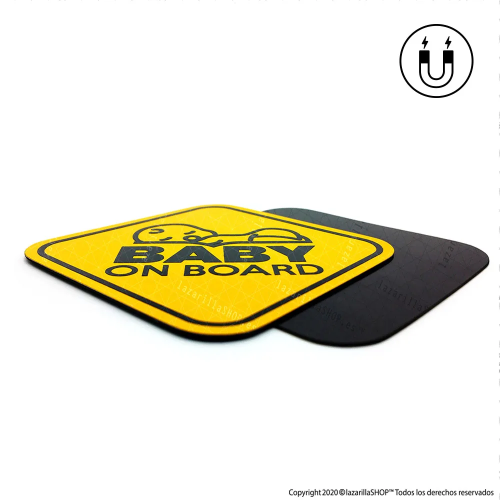 Affiche Magnetique De Voiture Pour Bebe Design Exclusif C Lazarillashop Aliexpress