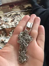 Cadena de eslabones Punk para mujer, colgante con candado de color dorado y plateado, joyería Punk