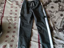 Hombres sueltos Deporte Pantalones de chándal de la raya pantalones de entrenamiento Fitness hombre recto pantalones de chándal Jogging ropa deportiva