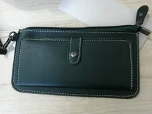 Cartera multifuncional de piel sintética para mujer, carteras largas de piel sintética, con hebilla de embrague y cremallera, para estudiantes, 2020