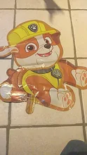 Figuras de acción de la Patrulla Canina, Set de juguetes de cumpleaños de Chase Marshall Sky Rubble, figura de globos de látex, decoración de fiesta, regalo