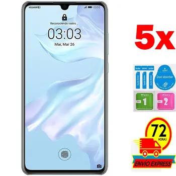5x プロテクター強化ガラスのために huawei 社 P30 (フルではない参照情報) キット