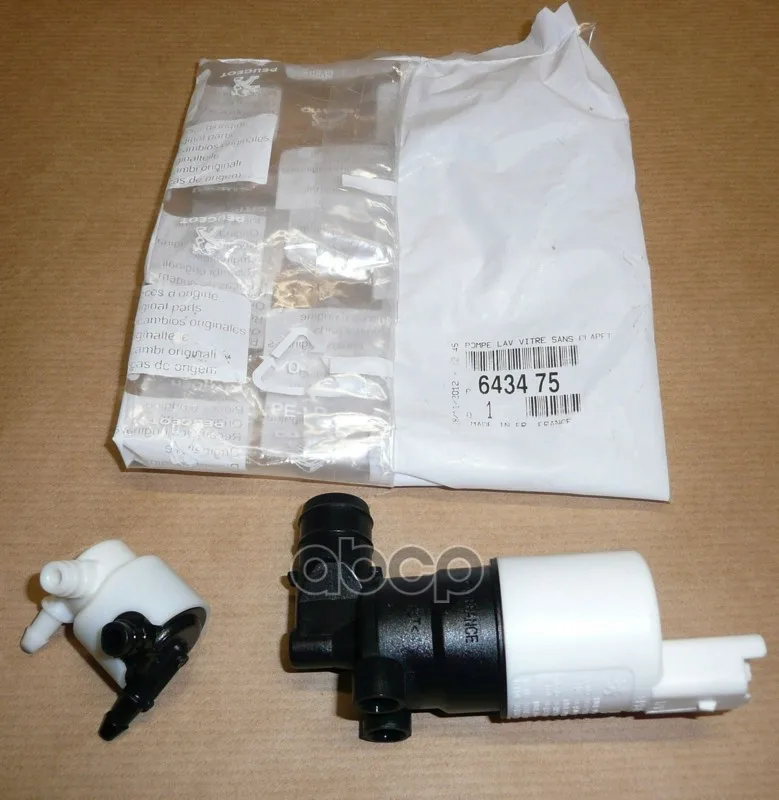 643475_насос Стекломывателя! Citroen C3/C4/C8, Peugeot 307, Dacia Logan 00 Peugeot-Citroen 643475 Peugeot-Citroen арт. 643475