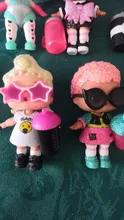 6 muñecas + 6 prendas + 6 zapatos + 6 botellas + 6 accesorios conjuntos aleatorios L.O.L. ¡Sorpresa! Muñeca LOL de 8cm, juguete para regalo