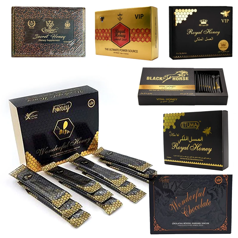Themra wonderful honey royal black etumax horse wond эпимедиум мед травяная паста одноразовая палочка