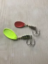 Lures Pike Bait Fishing-Lure Treble-Hooks 15g Spoon Metal Arttificial-Bass 