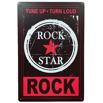 

MARQUISE & LOREAN | Posters and Decorative Plates Vintage Metal Rock Music. Barroom Wall