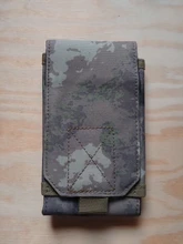 Funda militar de 5,5 pulgadas para teléfono móvil, bolsa para correr, riñonera táctica Molle, cinturón de caza