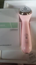 KONKA-mini Dispositivo de cuidado de la piel, electroporación facial RF, masajeador facial de Radio frecuencia, mesoterapia EMS, LED, eliminación de arrugas de fotones