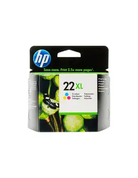 

HP 22XL - 11 ml-High Performance-color (cyan, magenta, yellow)-original-ink cartridge-for Deskjet D1530, D1560,