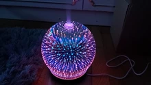 Oils-Humidifier Oil-Diffuser Waterless Glass Ultrasonic 200ml Premium 3D with Amazing