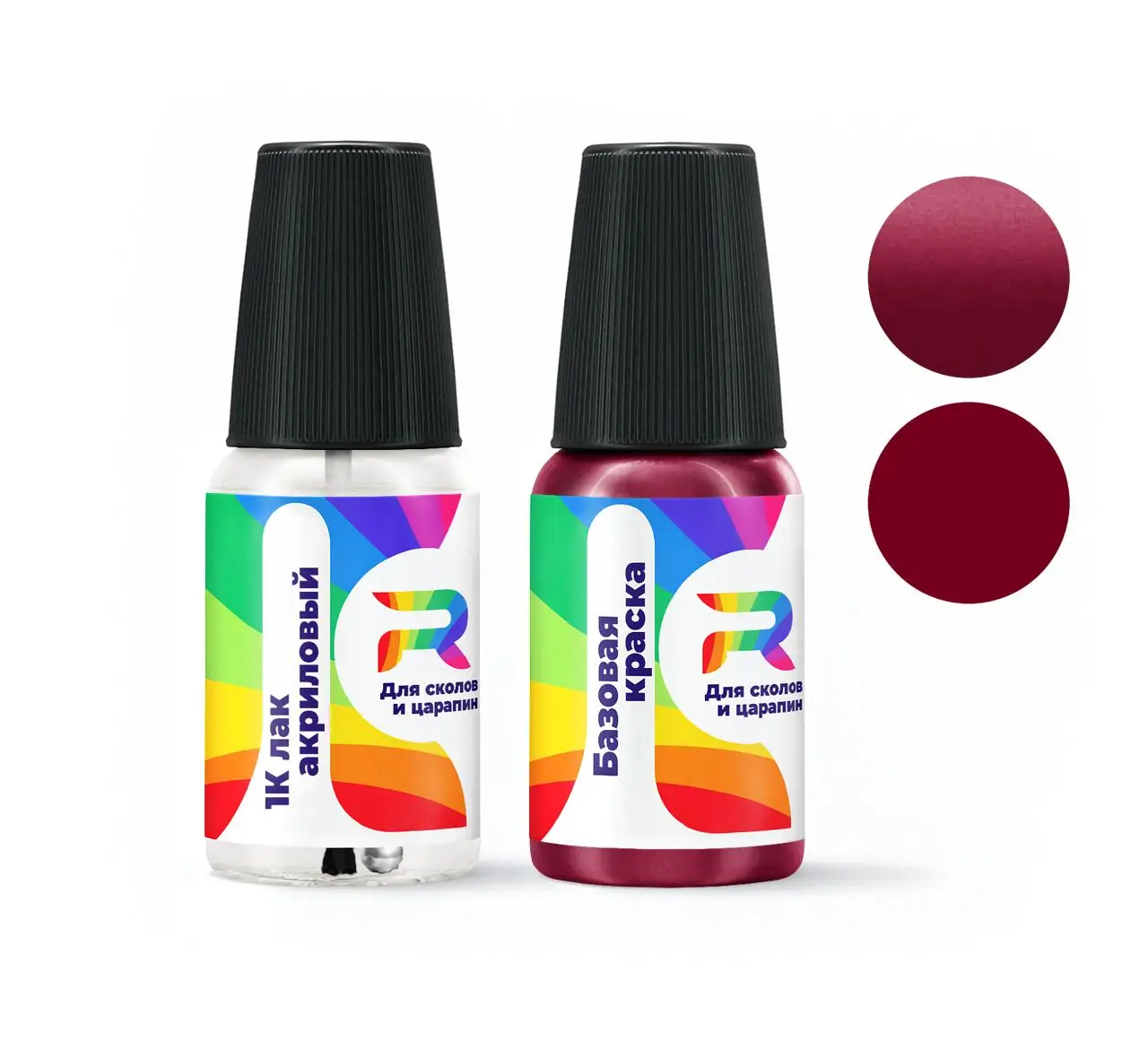 Подкраска для царапин и сколов авто Mercury FC M6636 FA93:FC FAWEWHA - Sunrise Red (Базовая краска