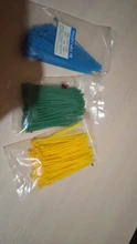 Cable-Zip-Ties Colored-Cable Nylon Plastic Xingo Self-Locking 100pcs 100mm UL Rohs 18-Lbs