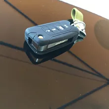 Clave tapa para Jeep renegado patriota libertad 2016 bolsa botón 4 funda para mando a distancia de coche Interior accesorios Flip clave