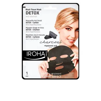 

DETOX CHARCOAL BLACK tissue facial mask 1use