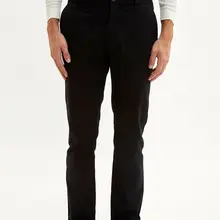 Дефакто мужские однотонные повседневные брюки мужские Классические Стильные прямые брюки высокого качества свободные модные брюки мужские-L2489AZ19AU