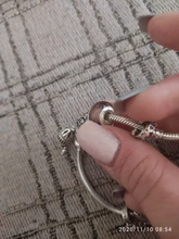 Cuentas de cristal de Murano luminosas para fabricación de joyas, abalorio de Color plateado, rosa, Original, para pulsera