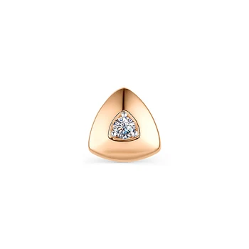 

Gold pendant 585 silver with stones: Diamond