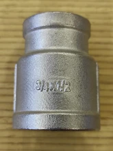 1-1/4-Pipe-Fitting Female-To-Female Connector Thread-Reducer Adpater 304-Stainless-Steel