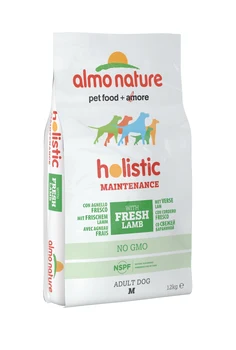 

Almo nature for adult dogs with lamb holistic-Medium & Lamb 12 kg x 1 pc