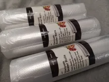 Sellador al vacío de alimentos en 3 rollos, bolsas de cocina para almacenamiento de alimentos, 12, 15, 20, 25cm x 500cm, para máquina de envasado al vacío