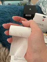 Phomemo rollo de papel pegatina imprimible térmico autoadhesivo Etiqueta de foto de papel barato para Phomemo M02/M02S/M02Pro impresora de bolsillo