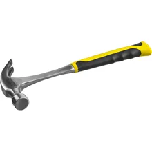 Молоток-гвоздодер цельнометаллический STAYER 450 г STRIKE 2025-450