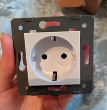 Power-Socket Module Outlet Glass-Panel Wall Safety WELAIK 220v 16a Diy-Parts EU A8EW