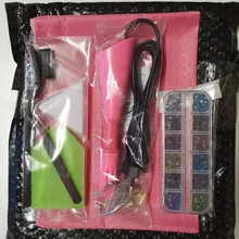 2000 UDS-9600 uds/caja arreglar diamantes de imitación/de la UE o nos enchufe Hotfix aplicador de arreglo caliente Diamante de cristal de hierro-En varita Strass