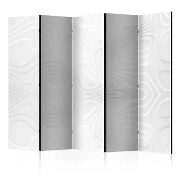 

Room divider 5 flaps-Room divider-waves White II-225x172