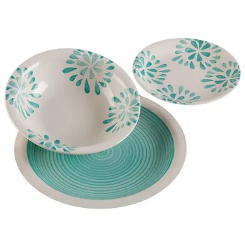 

Tableware AGATHA Dolomite (18 Pieces)