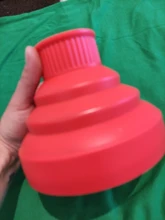 Cubierta de Gel de sílice para secador de pelo, accesorio plegable resistente a altas temperaturas, herramientas de salón de peluquería