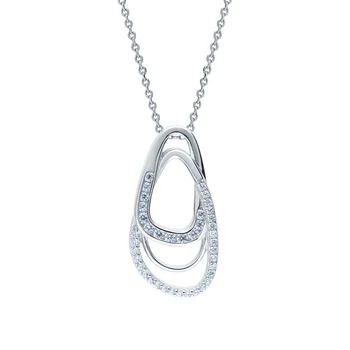 

Silver Pendant with cubic zirconia sunlight sample 925