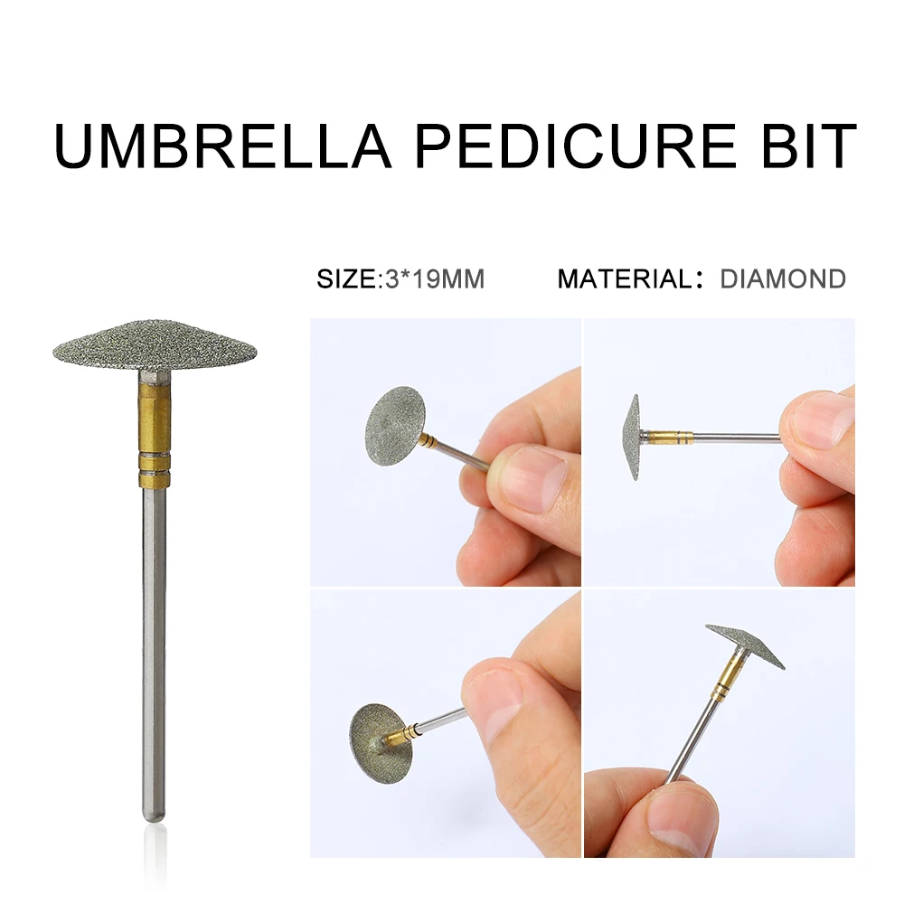 Replaceable Sandpaper Disc Cuticle Callus Remove Tool TP #80#120#180 For Electric Foot File Callus Hard Dead Skin Pedicure Tools