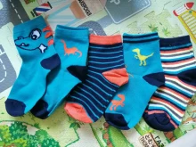 5 Pairs/lot Baby Toddler Boys Socks 100% Cotton Dinosaur Animal Print Cute Socks 