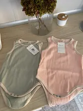 Body liso sin mangas para recién nacido, monos de una pieza