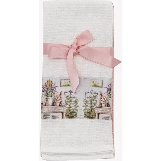 

WONDERFULSOFTTextile Set of 2 Kitchen Napkins - Salmon