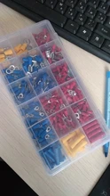 Ring Connector Ring-Fork-Set Lugs Rolled-Terminals-Kit Assorted Electrical-Wire Insulated-Cable