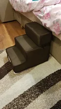 Escalera para casa de perro y mascota, rampa antideslizante, extraíble, suave, suministros para mascotas, 3 escaleras escalones