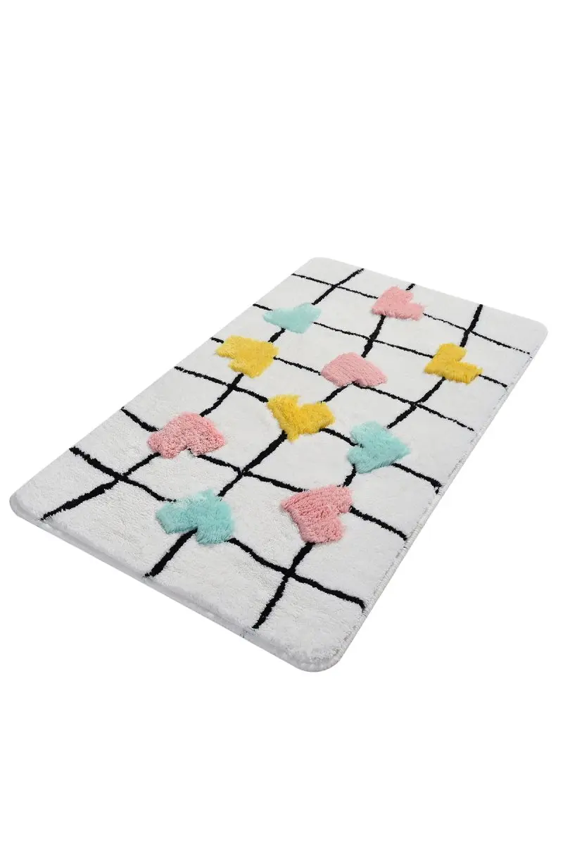 Коврик для ванной-коврики | коврик для ванной, Нескользящие Противоскользящие коврики, цвет мое сердце 60X100 см