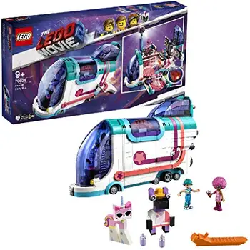 

LEGO Movie 2-Pop-Up fistables, fun set to build toy bus convertible on dance floor (70828)