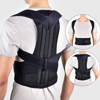 

Adjustable Back Trainer Posture Corrector back support Posture Brace Clavicle Support Stop Slouching and Hunching Unisex