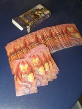 Juego de cartas de Tarot de wizorards, cubierta de alta calidad, versión en inglés, juguete de adivinación, juego de La Fortuna, 2020