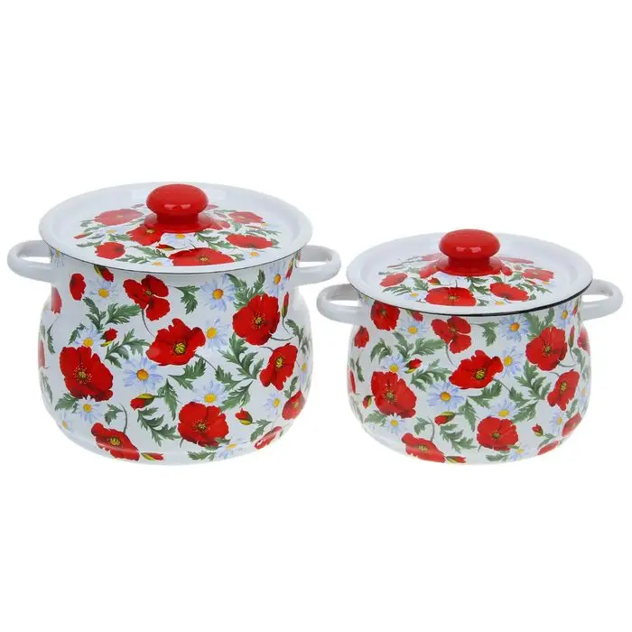 A set of pans &quotMaca сибирские&quot 2 item: 4 L 5 |
