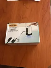 HiPiCok-dispensador de agua eléctrico automático, bomba de botella de agua con interruptor automático, con carga USB