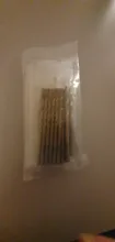 Juego de brocas de acero de alta velocidad, herramientas eléctricas de alta calidad, Brocas recubiertas de titanio HSS, 1/1, 5, 2/2, 5 y 3mm, 50 Uds., superventas