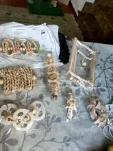 Bird-Toys Accessories Perch-Stand Cockatiel Budgie Parkiet Vogelspeelgoed 7pcs Jouet