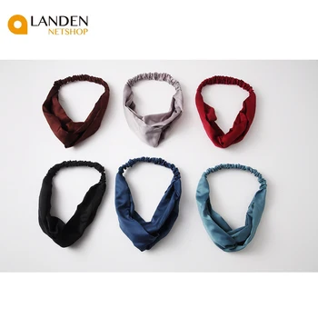 

Tiaras stretchy bands hair soft solid for Women Accessories for the head Sports LANDEN NETSHOP