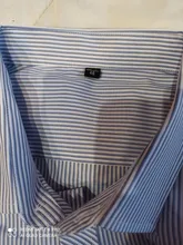 Camisa de manga larga para hombre, prenda de vestir, informal, de negocios, con rayas clásico, color púrpura y azul, talla grande 8XL, 7XL, 6XL, 5XL, 4XL