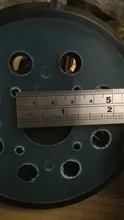 Almohadilla de lijado de 8 agujeros, gancho tipo clavo y almohadilla de respaldo para lijadora eléctrica Makita Orbital, 5 pulgadas, 125 MM, 3/4